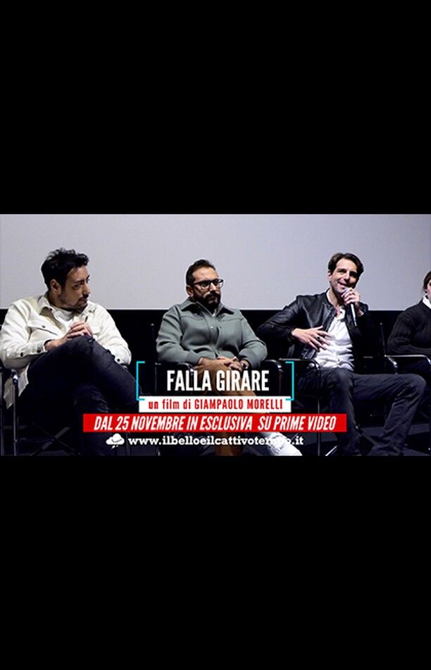 FALLA GIRARE
un film di GIAMPAOLO MORELLI

con @giampaolo_morelli , @lauraadriani , @ciropriello , @balsamo_fabio , @giovanniesposito_ufficiale 
con la partecipazione straordinaria di @michele_placido 

con @leopoldomastelloni45 , @junichikawaofficial , @hyst.official , @shiyangshi_actor 

una produzione
@iif_gram  e @visionfilmdistribution 
in collaborazione con @primevideo 

DAL 25 NOVEMBRE DISPONIBILE IN ESCLUSIVA SU:
AMAZON Prime Video

In un futuro non troppo lontano, un grave attentato alla libertà è stato messo in atto: un virus ha attaccato le piantagioni di canapa di tutto il mondo. La cannabis non esiste più. E con essa anche la libertà e la felicità sembrano essersi estinte. Ma un giorno accade l’impensabile: Natan (Morelli), un vanesio influencer, trova per caso un esemplare maschio e, deciso a diventare ricco, mette su una scalcagnata banda per raggiungere l’ultima piantina femmina sopravvissuta, e produrre semi e venderli a un narcotrafficante. Un'action-comedy condita da situazioni esilaranti e rocambolesche, guidata da due personaggi agli antipodi, un influencer e un intellettuale, che ben rappresentano la complessità del mondo moderno.
 
Ufficio stampa film
Rosa Esposito

Conferenza stampa:
@casadelcinema 
(Largo Marcello Mastroianni 1)

@primevideoit  @bettyrose2015 @gansanell @titobuff73 

#FallaGirareTheLastJoint #movie #join  #film #cinema #actionmovie #thejackal #Natan